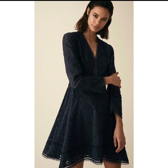 Reiss Dresses & Skirts - Reiss Selina Broderie Ruffle Mini Dress